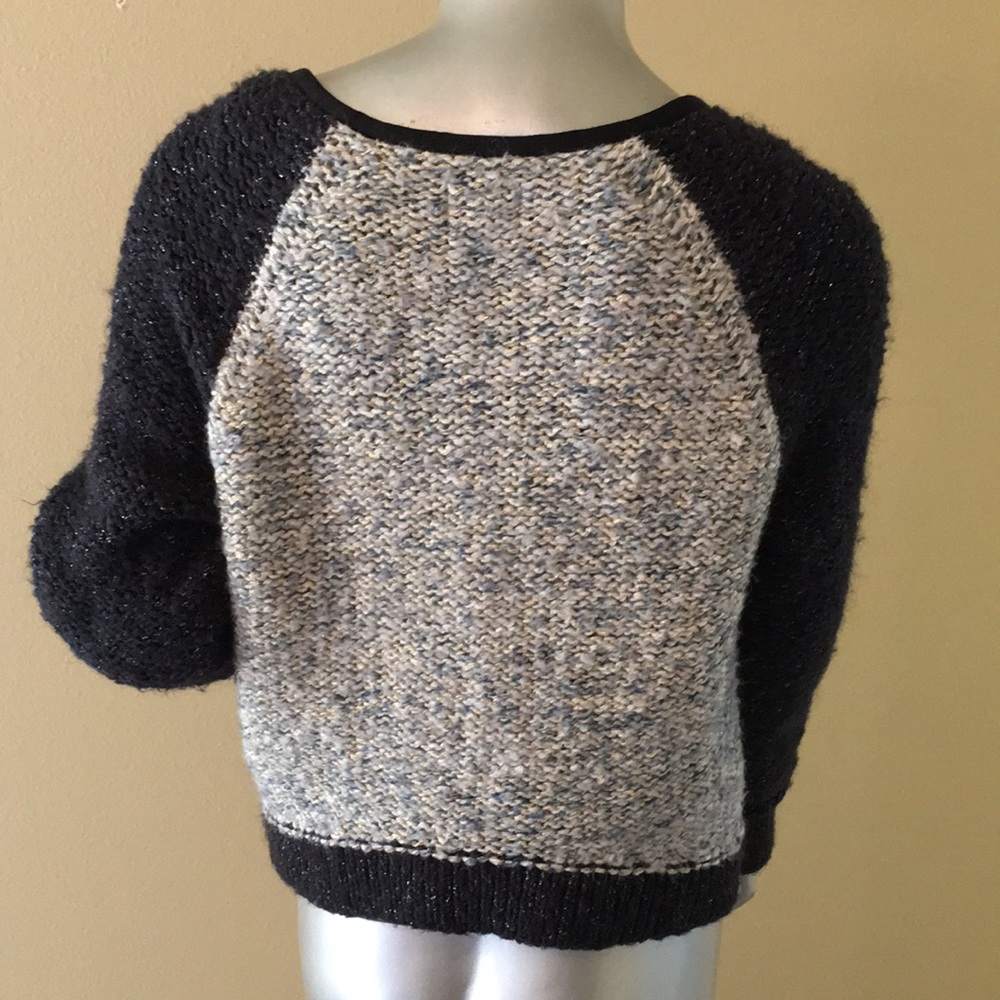 American Eagle Outfitters metallic zip-up … - Picture 5 of 10
